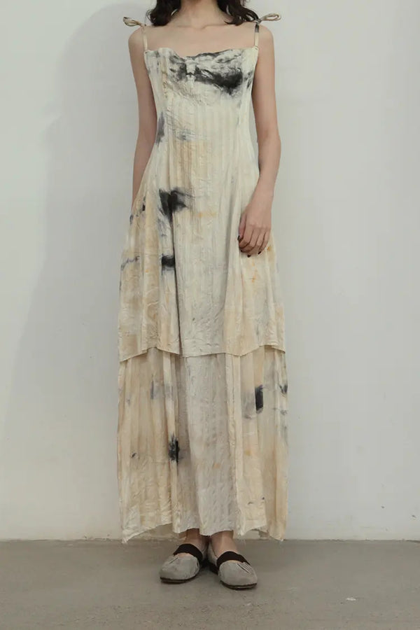 MUTEDANCE lace-up tunic dress MD20FW32